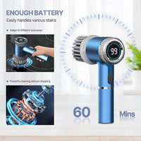 5-in-1 Electric Cleaning Brush | Cordless Rechargeable Spin Scrubber for Bathroom, Kitchen & Home Cleaning | UAE