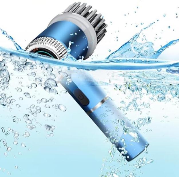 5-in-1 Electric Cleaning Brush | Cordless Rechargeable Spin Scrubber for Bathroom, Kitchen & Home Cleaning | UAE