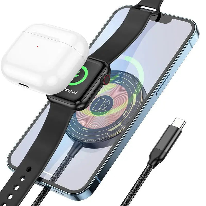 Hoco - 3-in-1 Wireless Charger (CW45)
