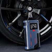 Portable Car Jump Starter with Digital Display | 3-in-1 Battery Booster, Air Compressor & Power Bank | Emergency Car Starter UAE