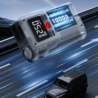 Portable Car Jump Starter with Digital Display | 3-in-1 Battery Booster, Air Compressor & Power Bank | Emergency Car Starter UAE